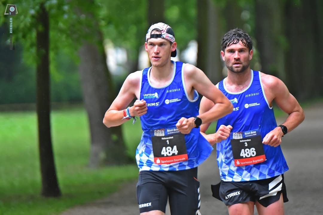 Unsere Athleten Jan Kundörfer und Christopher von Stelzer.